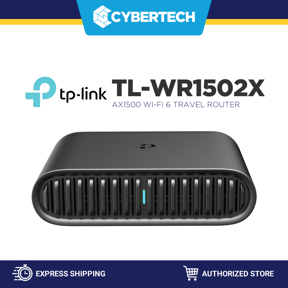 Cybertech TP-Link TL-WR1502X AX1500 Wi-Fi 6 Travel Router | Shopee ...