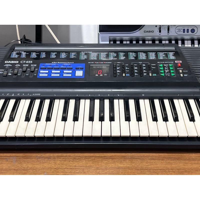 CASI0 CT-655 Keyboard Piano Organ CASI0TONE with Multi