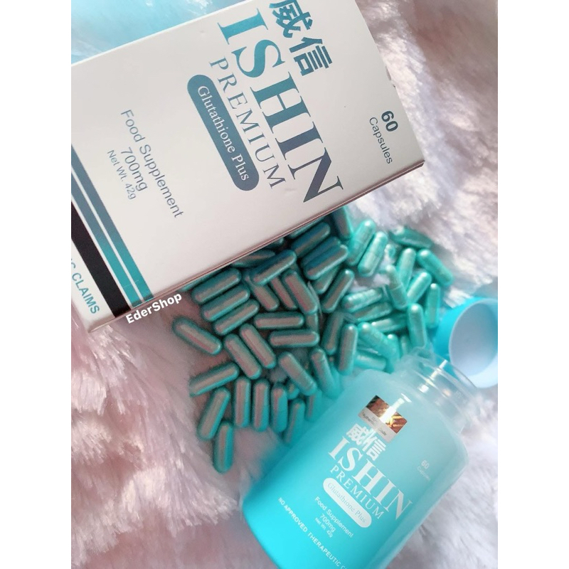 ishin premium glutathione plus 60capsules beverages