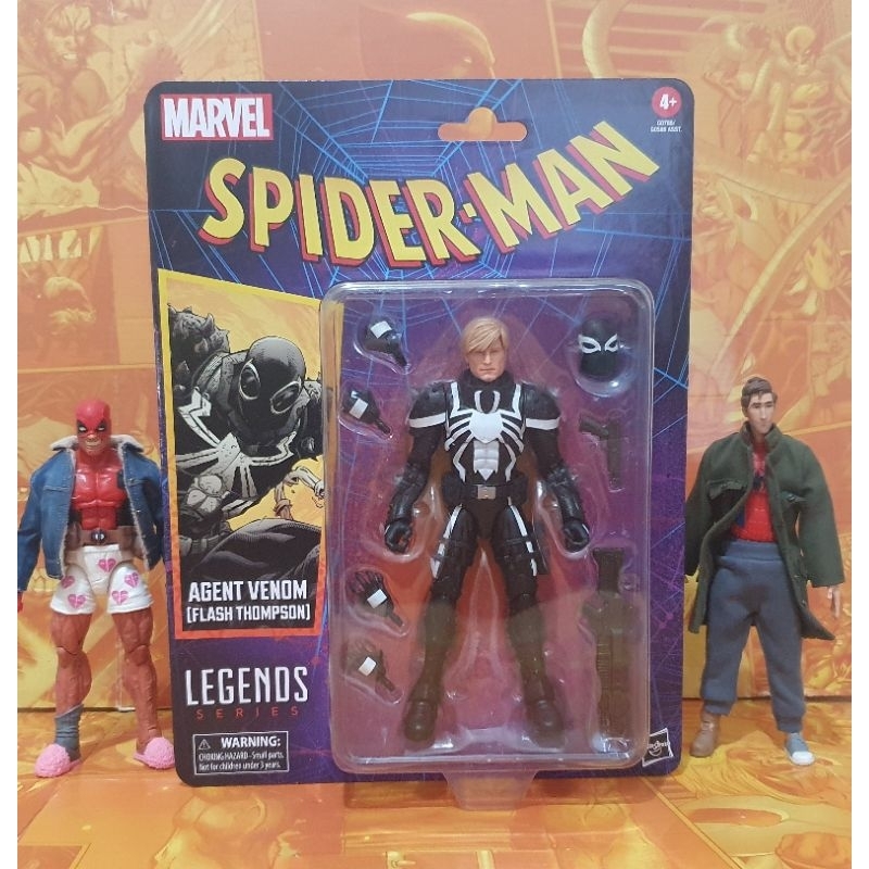 MARVEL LEGENDS RETRO AGENT VENOM (FLASH THOMPSON) | Shopee Philippines