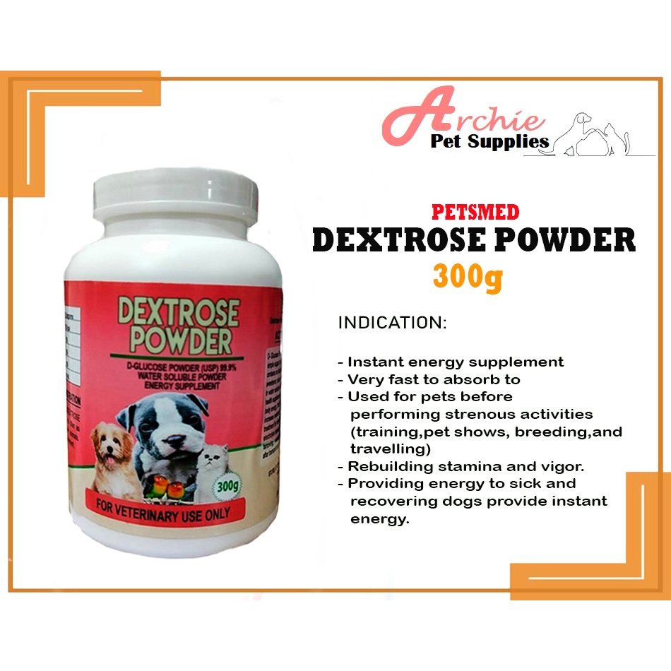 Petsmed DEXTROSE POWDER 300g Shopee Philippines