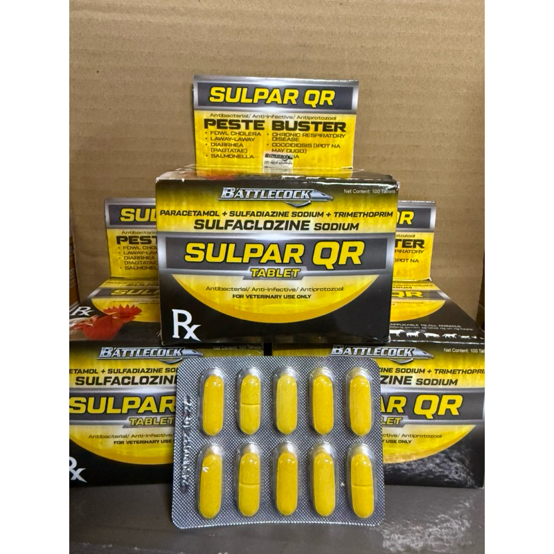 Sulpar Qr 10Tablets (1Banig) | Shopee Philippines