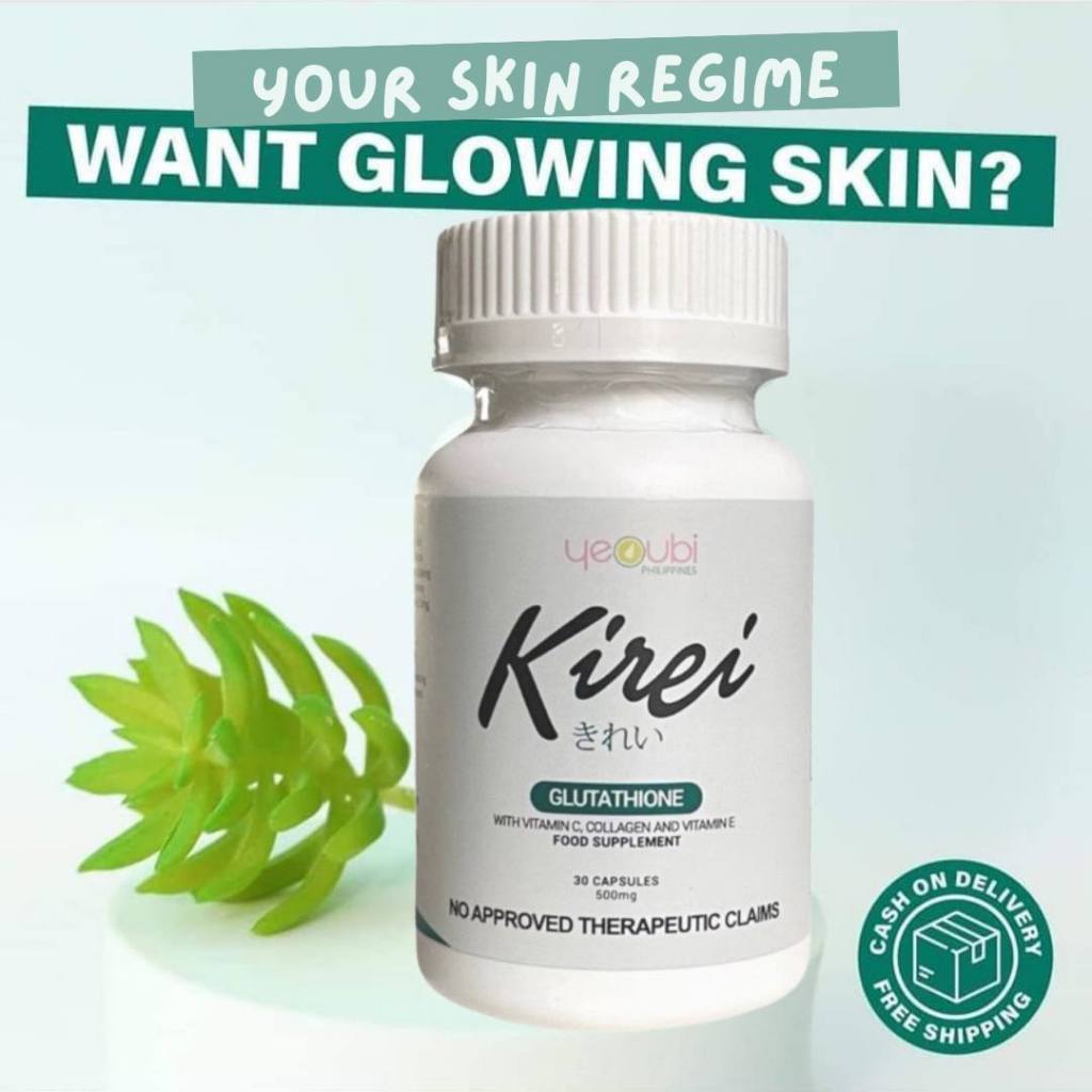 Kirei Glutathione with vitamin C collagen and E