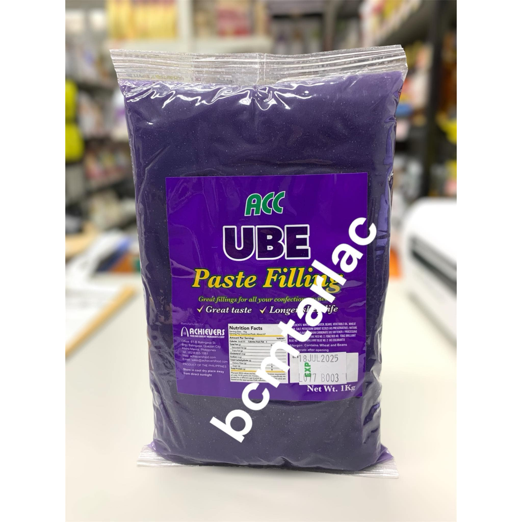 Achievers ACC UBE PASTE FILLING 1 KG NET EXP AUG 10, 2025 | Shopee ...