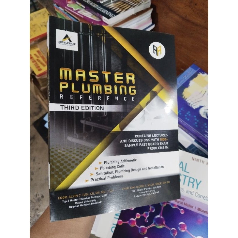 MASTER PLUMBING REFERENCE THIRD EDITION | Shopee Philippines