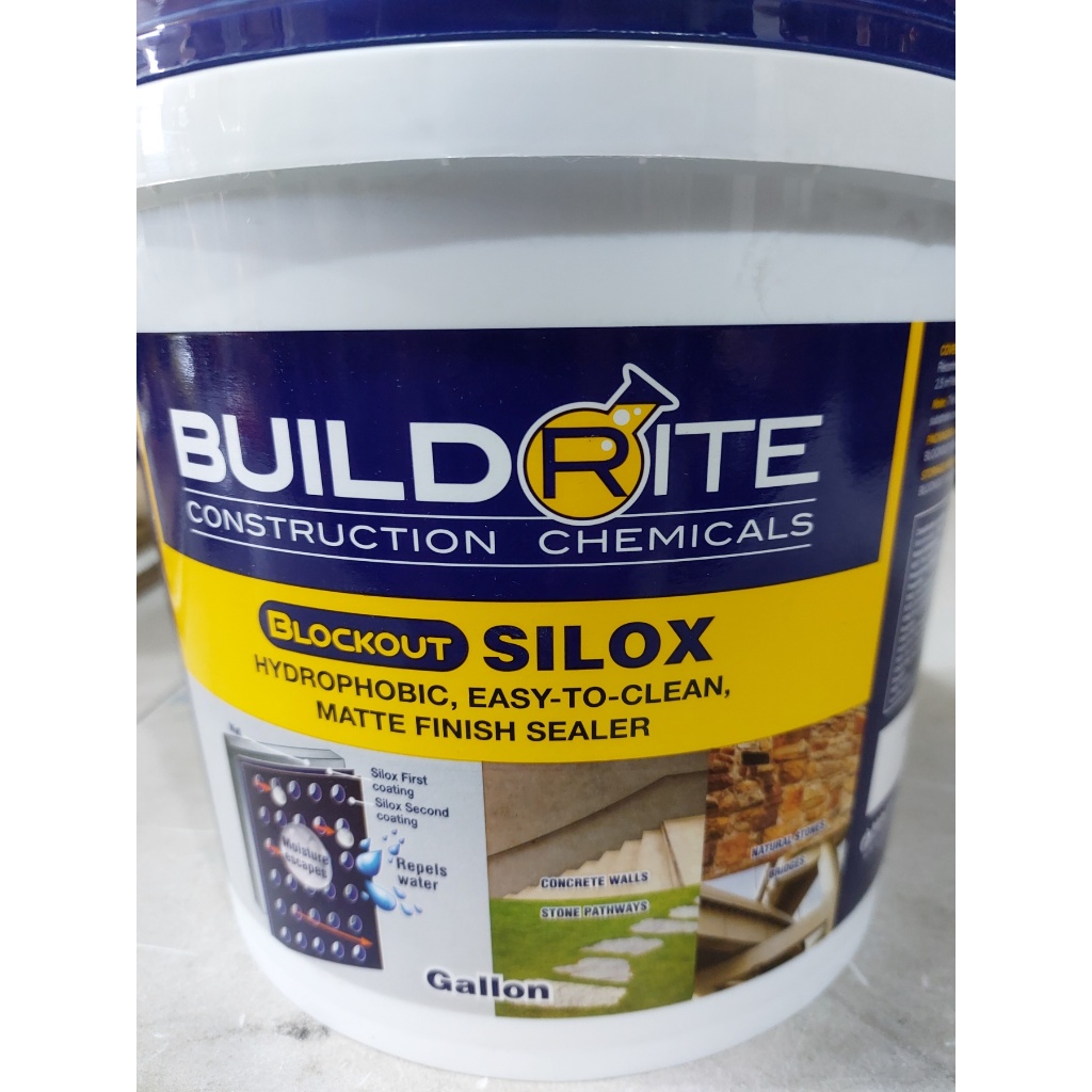 BUILDRITE SILOX BLOCKOUT (Gallon) - Former Silox 101 | Shopee Philippines