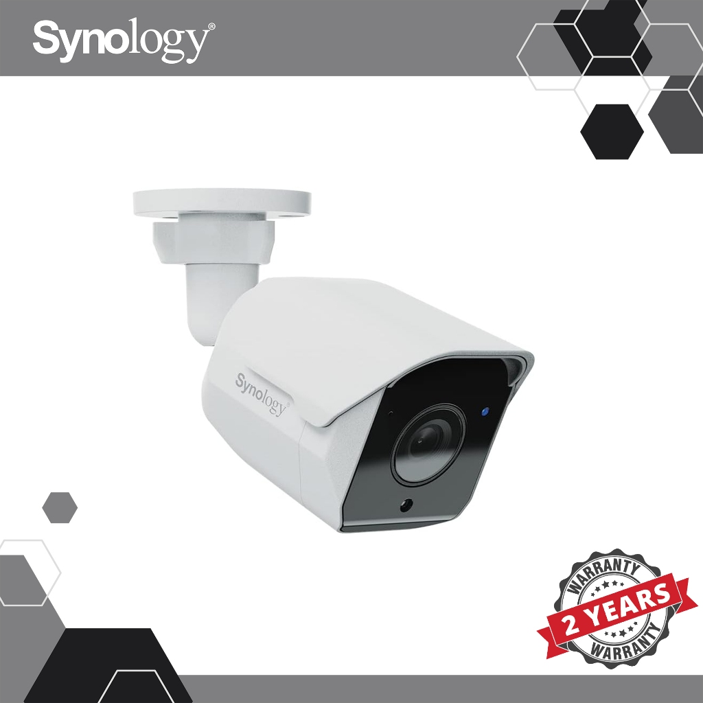 Synology Bullet IP Camera - AI-Powered Camera for Integrated Smart ...