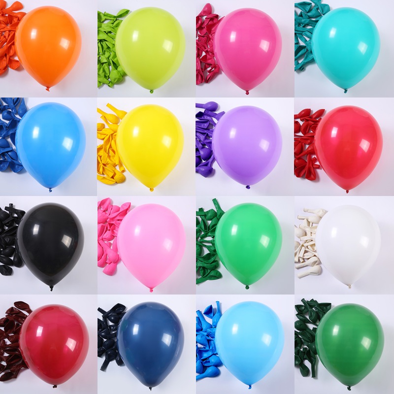 D112 Color Balloons | 5–36 inch Standard Various Color Latex Balloons ...