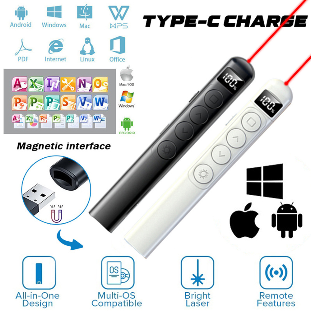 【COD】Presentation Clicker for PowerPoint Presentations 2.4GHz Wireless ...