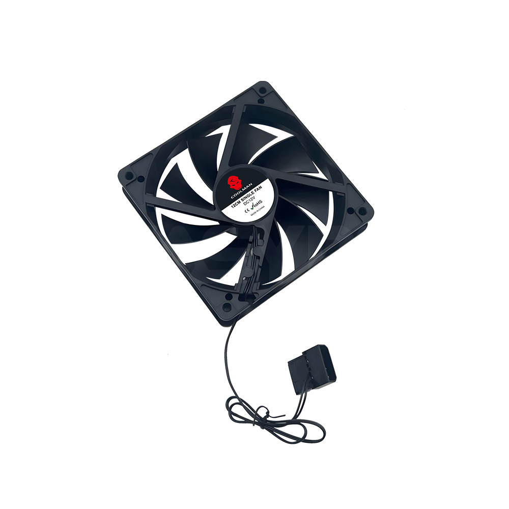 EasyPC | Coolman 120mm Chassis Fan Black | Shopee Philippines