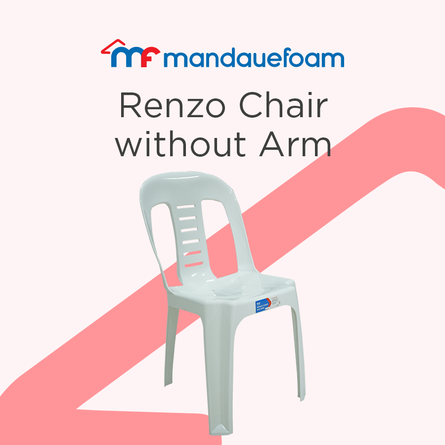 Mandaue Foam Renzo Plastic Chair without Arm | Shopee Philippines