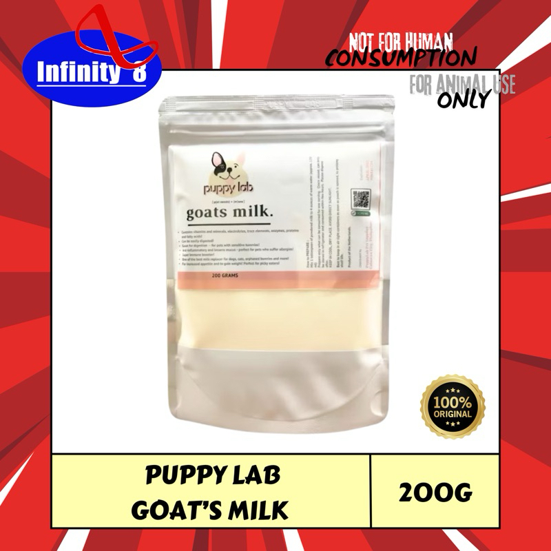 ORIGINAL PUPPY LAB GOATS MILK 200G | Shopee Philippines