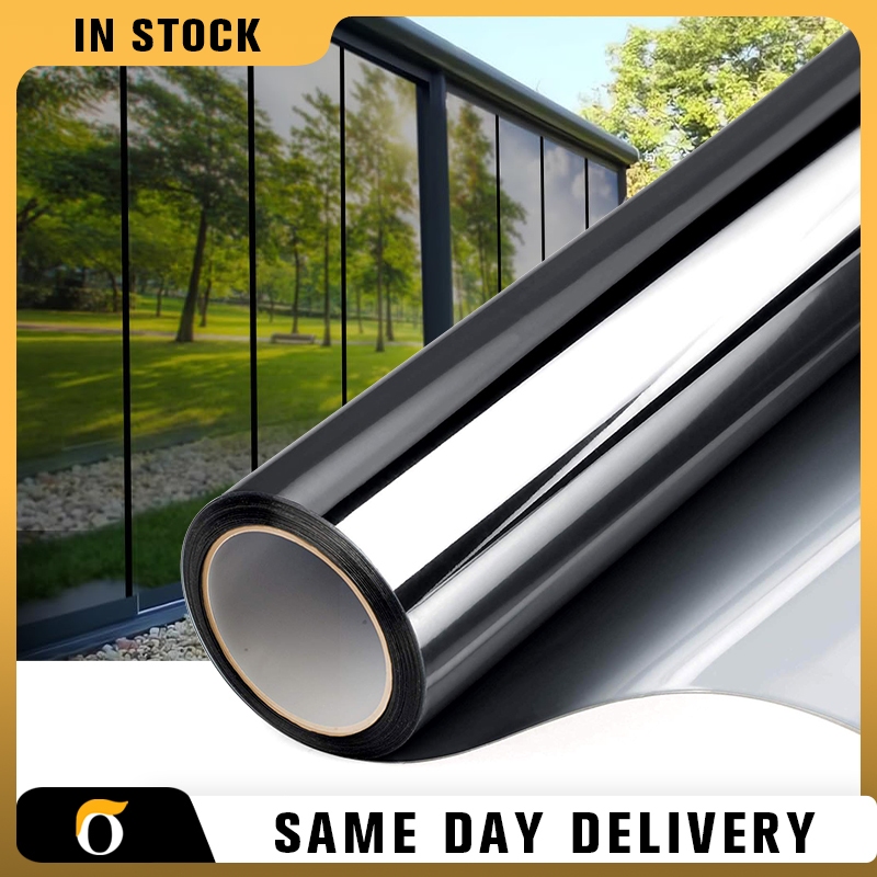 One Way Window Tint Daytime Privacy Film Heat Control Sun Blocking Anti ...