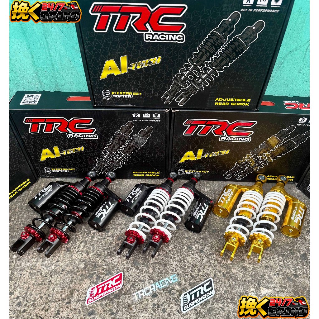 TRC RACING 305mm Rear Shock Absorber Suspension Fully Adjustable For ...