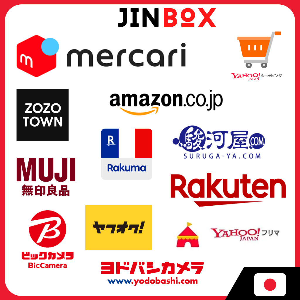 Direct from Japan, Mercari, Suruga-ya , Amazon Japan, Rakuten, Yahoo ...
