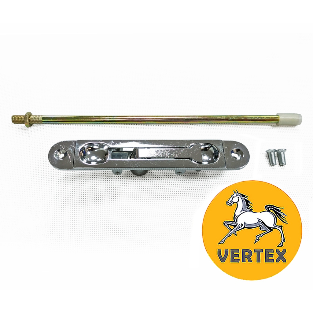 VERTEX ED Flush Bolt with Rod (for wooden door) | Shopee Philippines