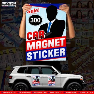 Customized Car Magnetic Sticker - Laminated, waterproof, non fading ...