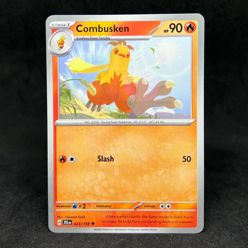Pokemon TCG Combusken 023/159 2025 Scarlet & Violet Journey Together ...
