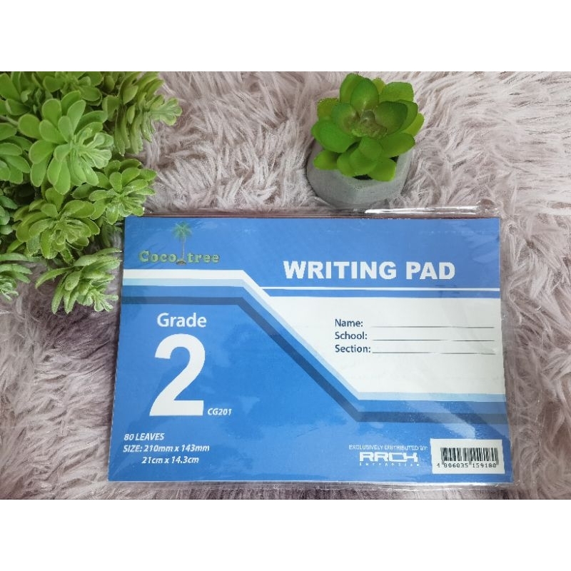 Coco Tree Writing Pad Paper 2pads per pack | Shopee Philippines