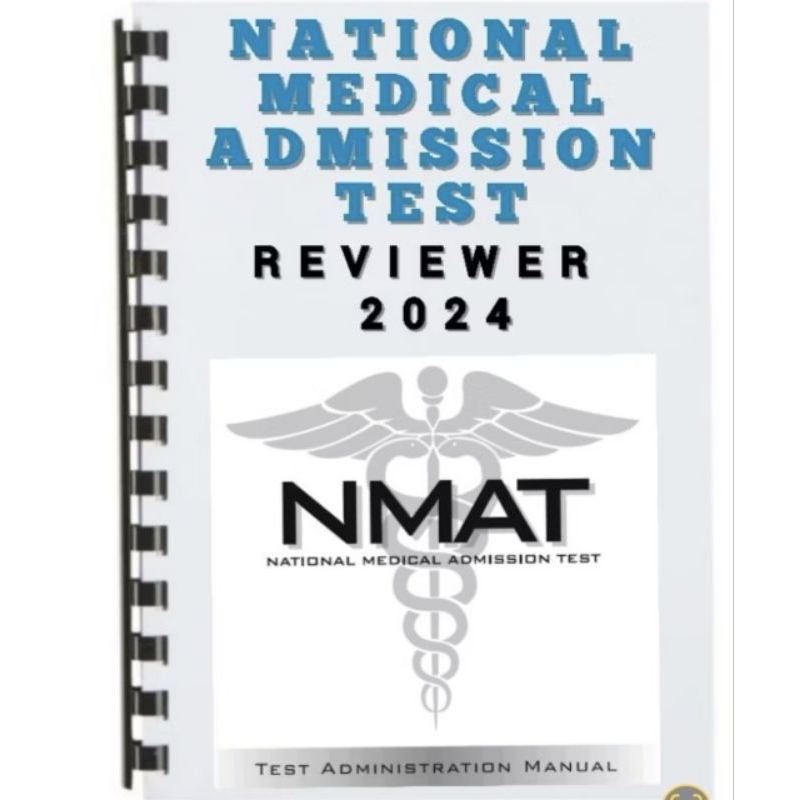 NMAT 2024 REVIEWER NATIONAL MEDICAL ADMISSION TEST | Shopee Philippines