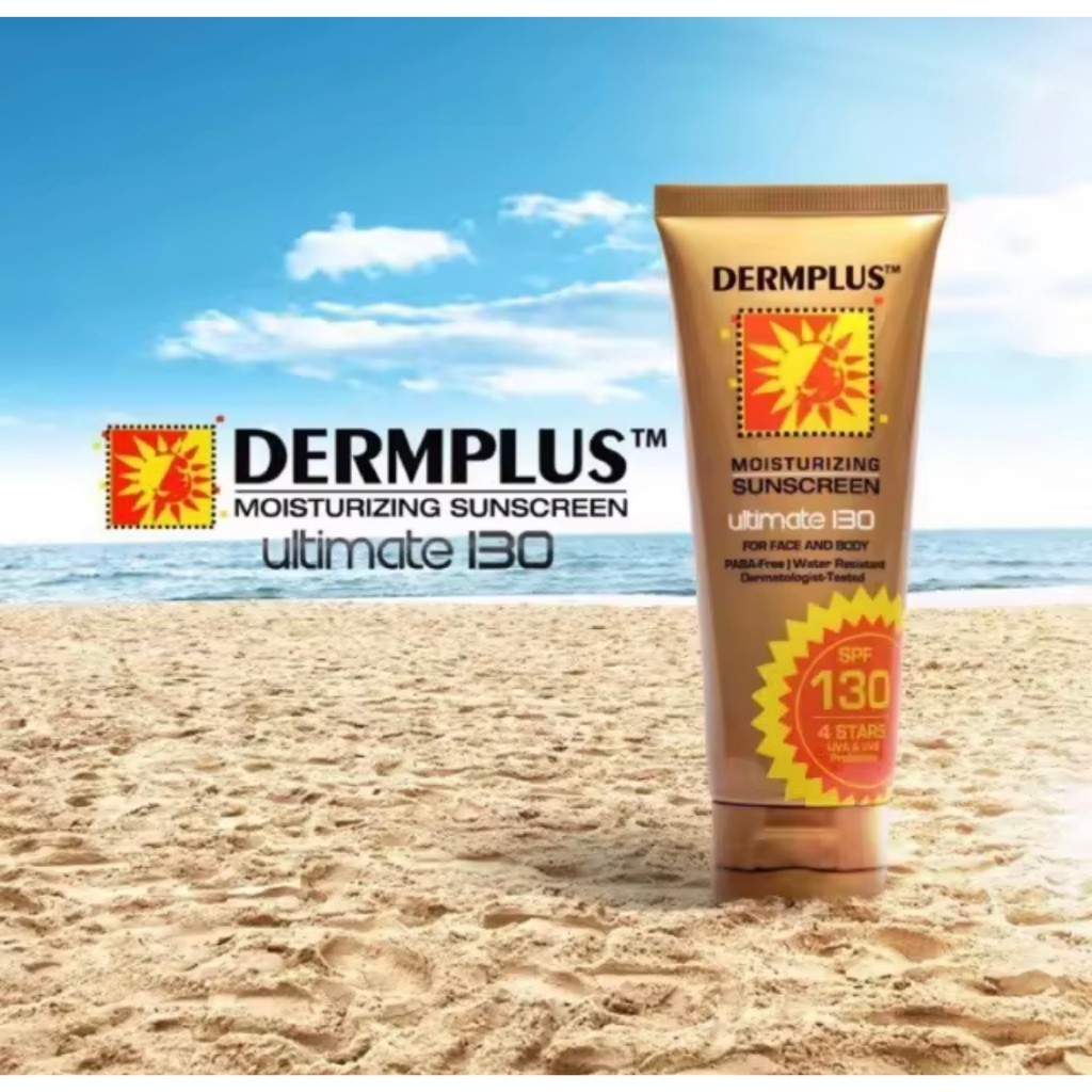 Dermplus Moisturizing Sunscreen Ultimante 130 for Face and Body SPF130 ...