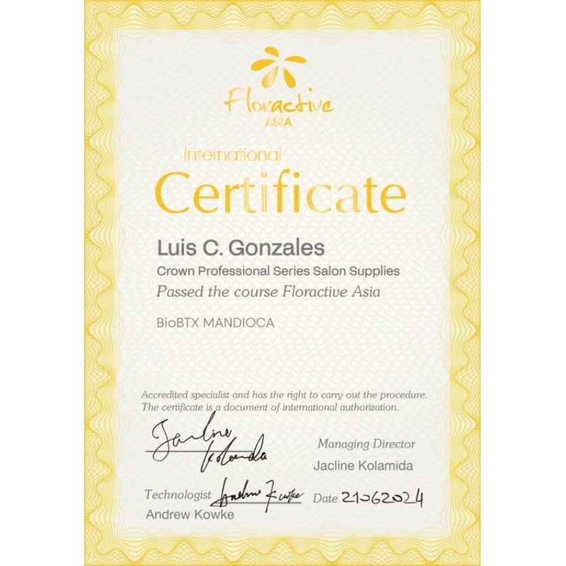 Floractive BIO BTX MADIOCA Botox Hair Mask ( Cassava ) with 12% ...