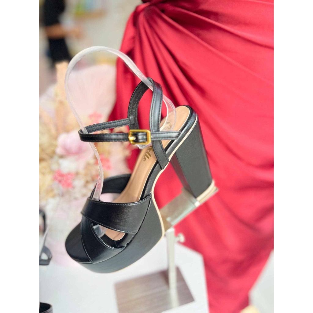 ALYSSA ‘3 inch heels in ( black) | Shopee Philippines