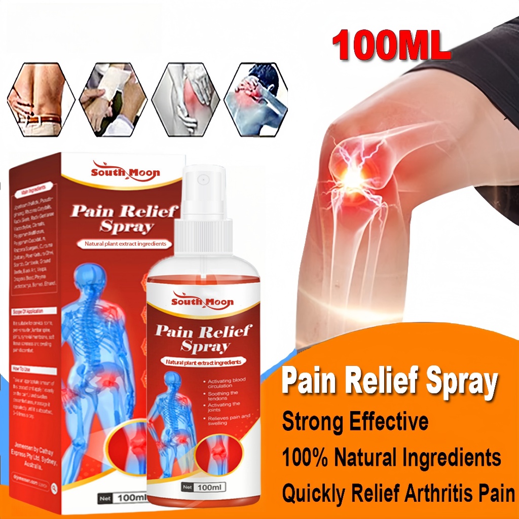 Pain Reliever Joint Relief Spray Rheumatism Artritis Pain Reliever ...