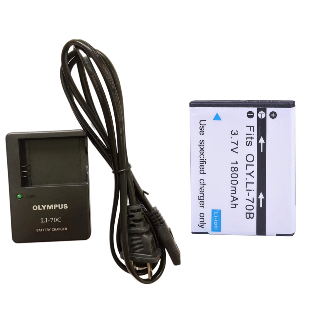 Battery Charger For LI-70B LI-70C Olympus VG-110 VG-120 VG-130 VG-140