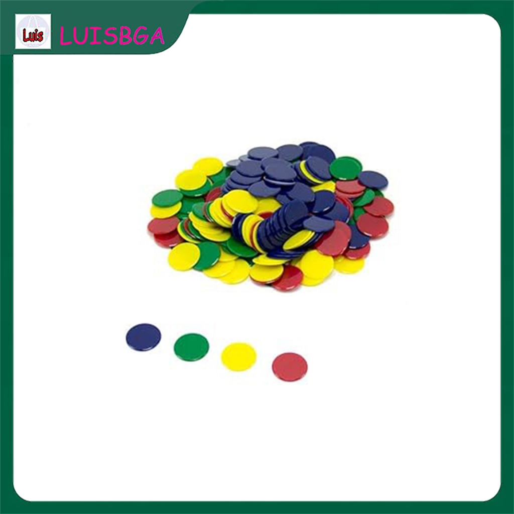 100Pcs Plastic 25mm Math Toys Early Education Counting Chips for Kids ...