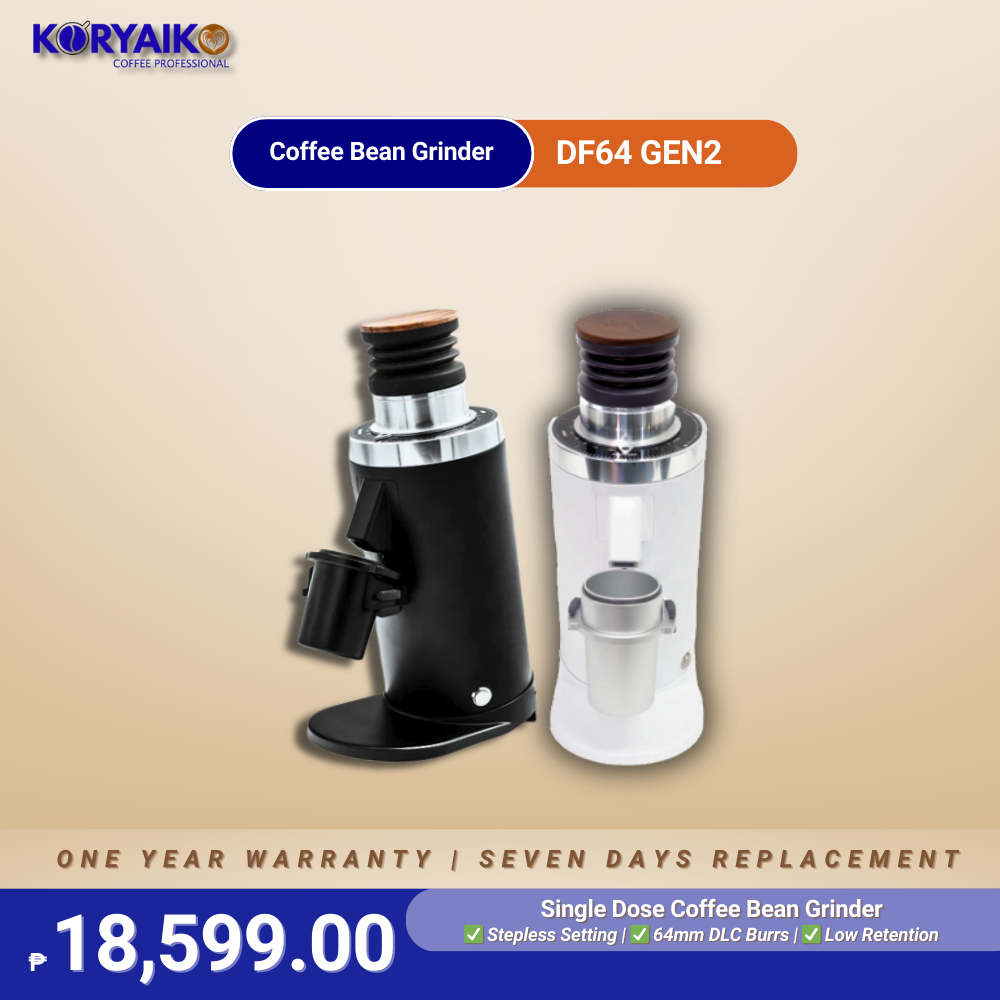 Koryaiko DF64 Gen 2 Single Dose Coffee Grinder Espresso, Filter ...