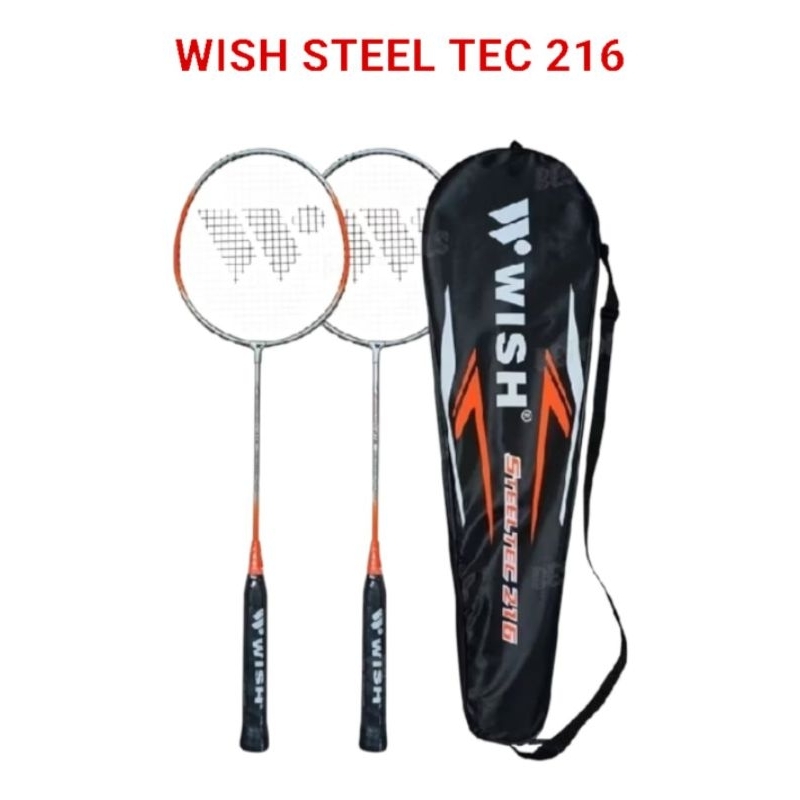 Wish Steeltec Badminton Racquet 216 w/bag. | Shopee Philippines