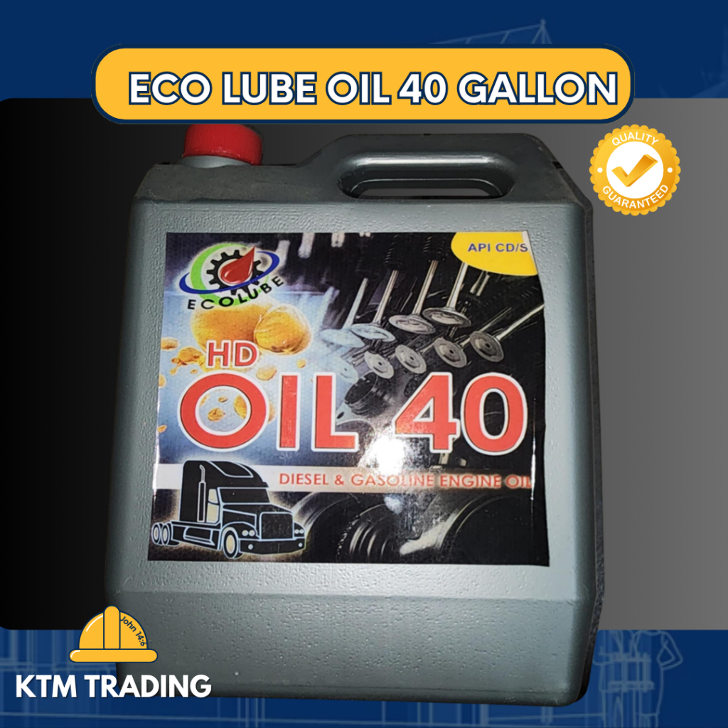 ECO LUBE OIL 40 1 LITER/1 GALLON | Shopee Philippines
