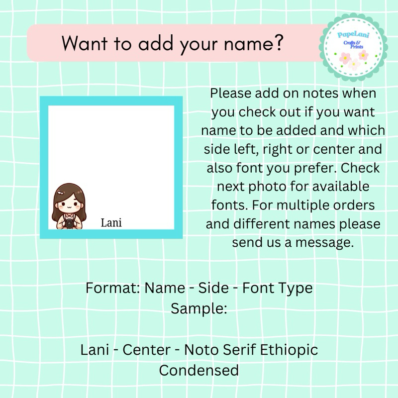 Personalized Notepad with Chibi character designs | Shopee Philippines