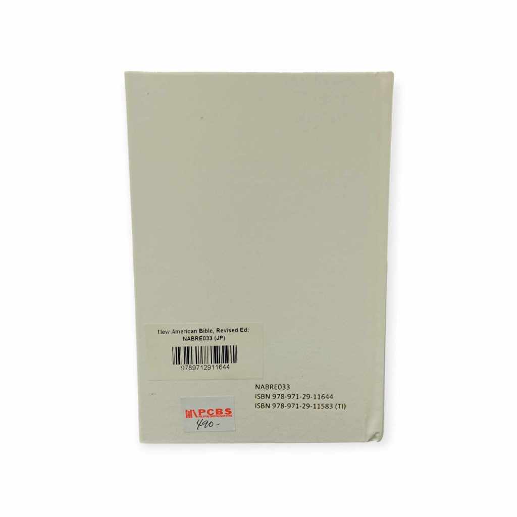 PCBS New American Bible REV (NABRE 033 w/o TI Small Size Hardbound ...