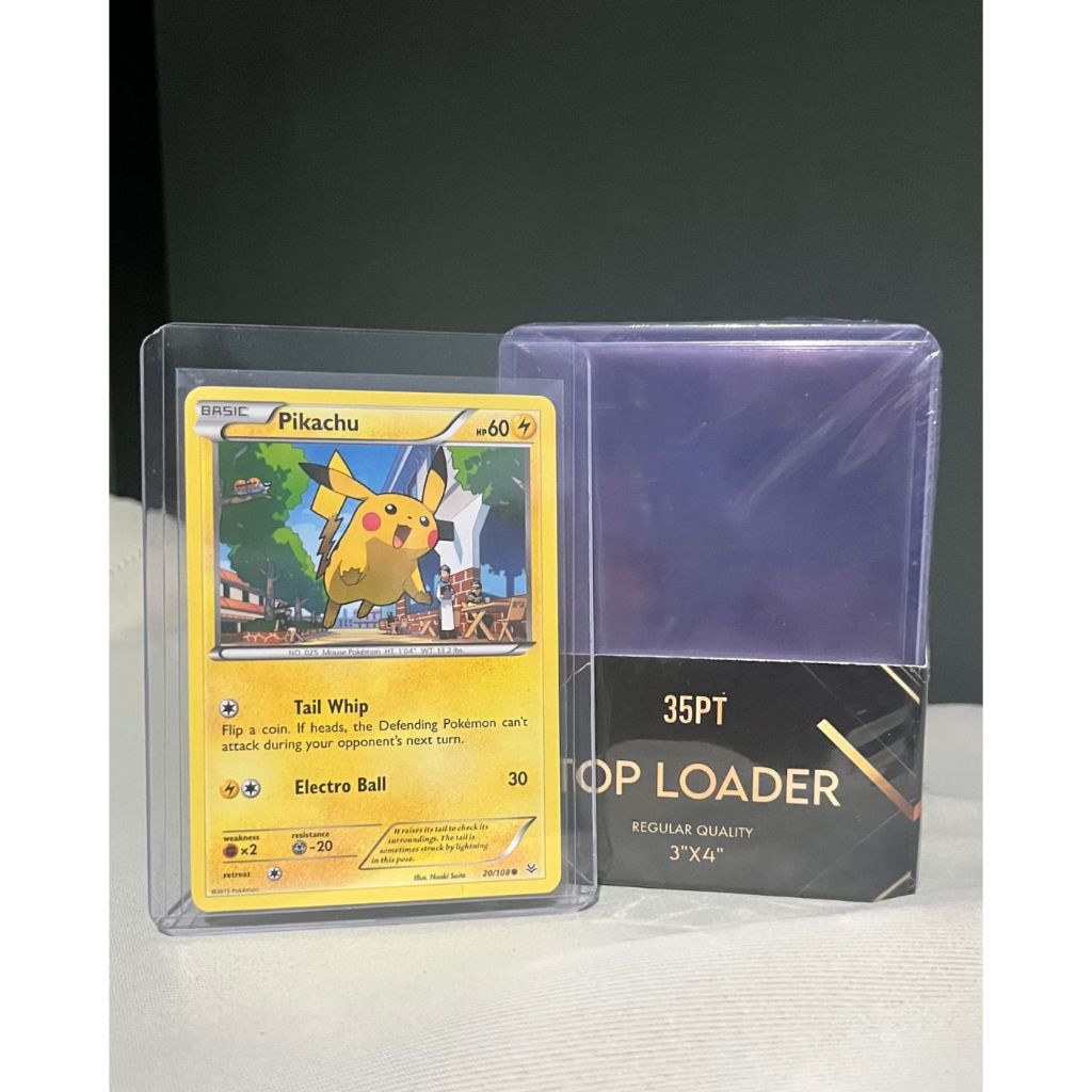 25 pcs Toploader 35pt Standard for Pokemon, Photocards, NBA and other ...