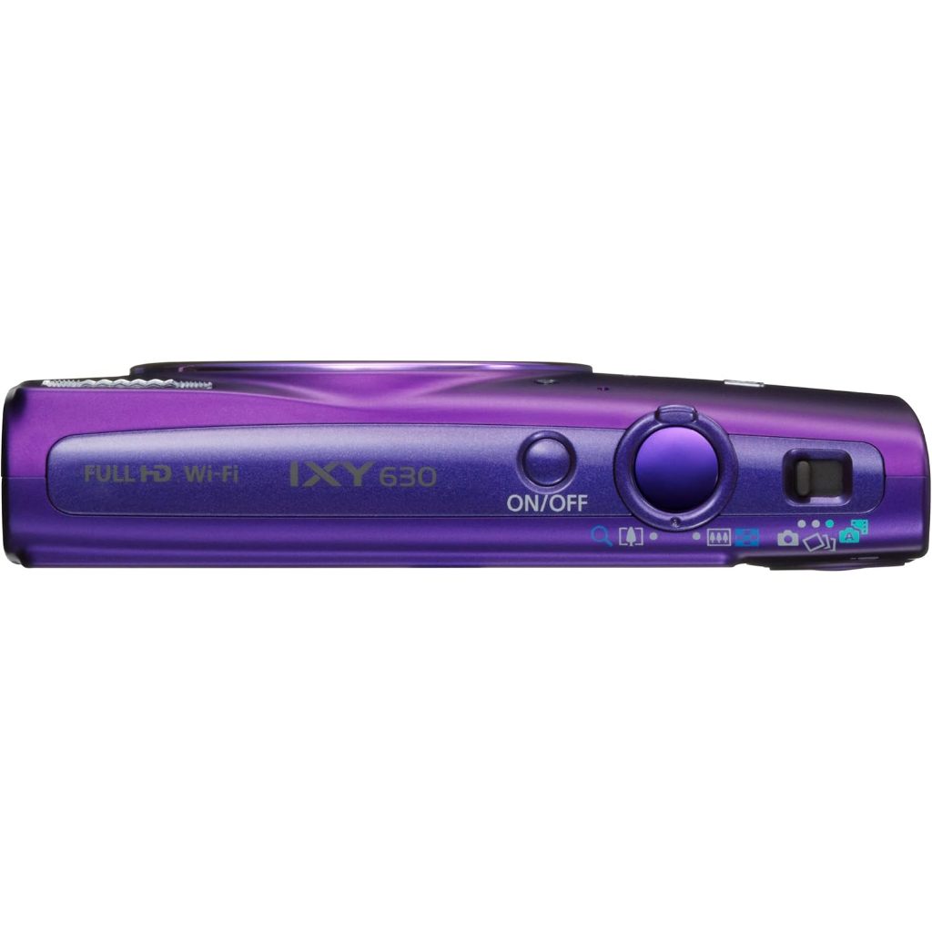 Canon Digital Camera IXY 630 12x Optical Zoom Purple IXY630(PR