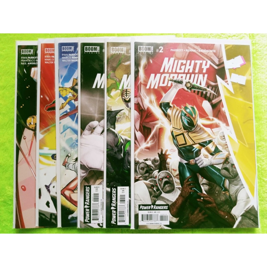 Mighty Morphin 2-4 MM Power Rangers Boom 58-61 【FREE Gift】 VF 2020 ...