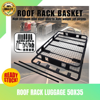 OC - Universal Roof Rack Basket Car Luggage Carrier Steel Cage Vehicle ...
