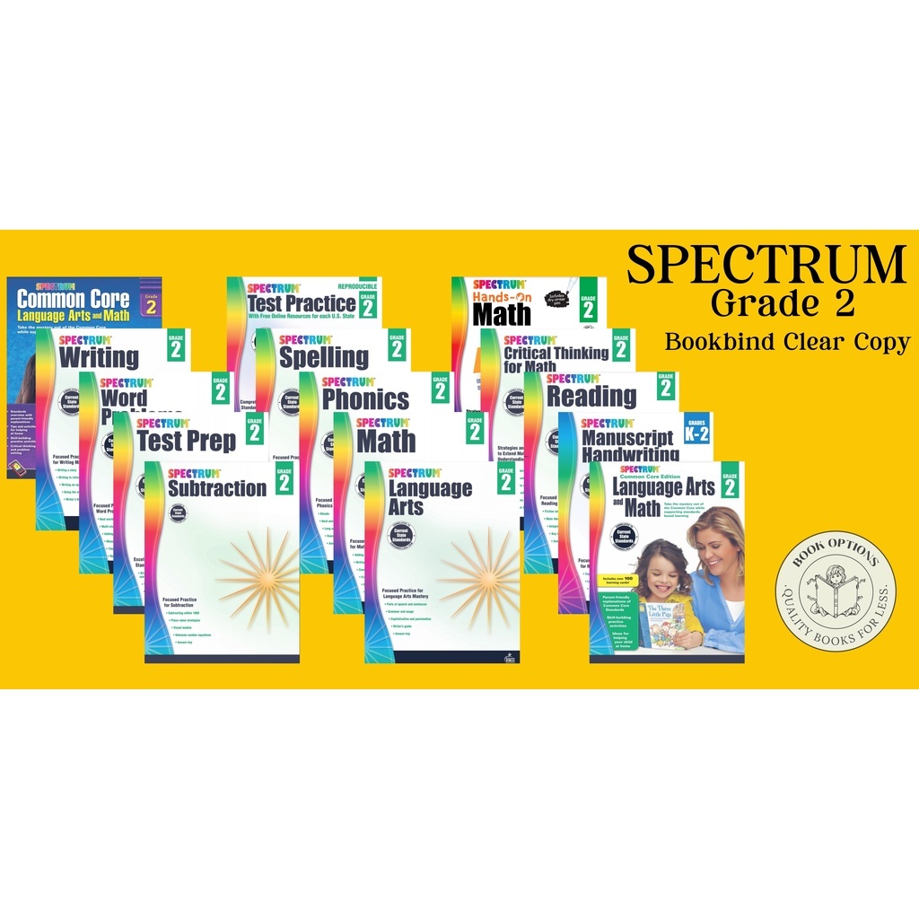 SPECTRUM WORKBOOKS FOR GRADE 2 BOOKBIND- MODULE-HOMESCHOOL-ACTIVITY ...