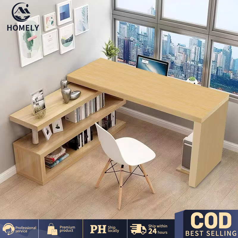 COD Adjustable Laptop Table Foldable Computer Desk Mobile Desk Rotating ...