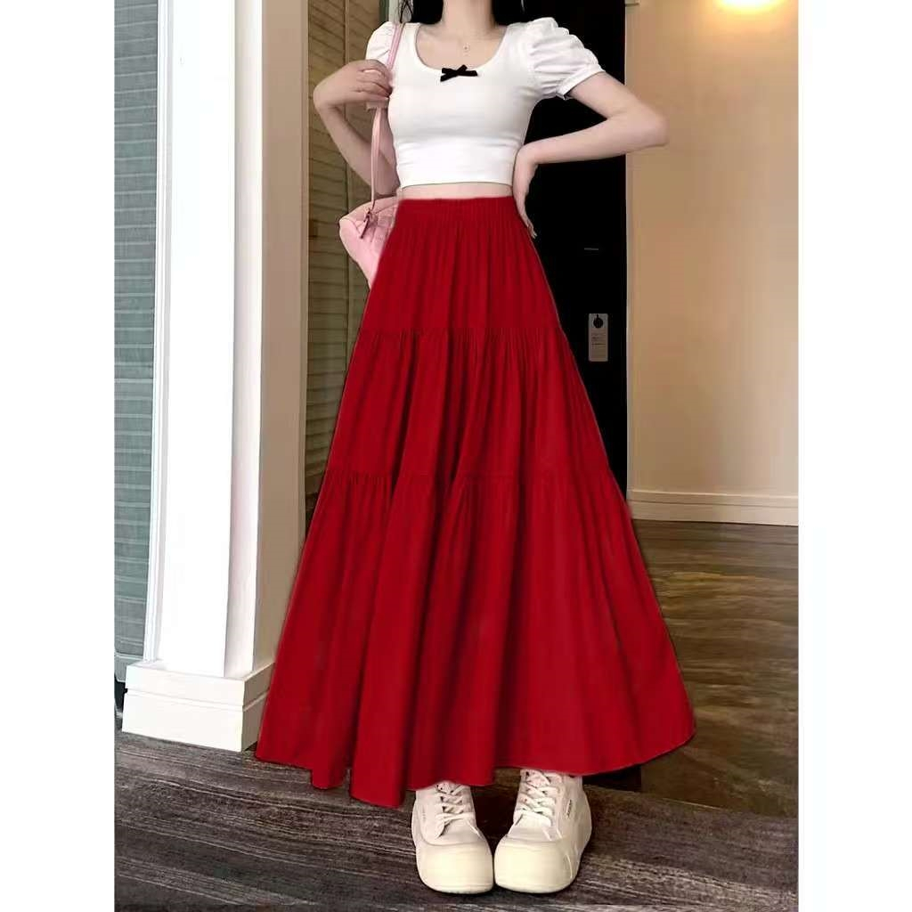 Korean White Skirt-Waist 24 to 28