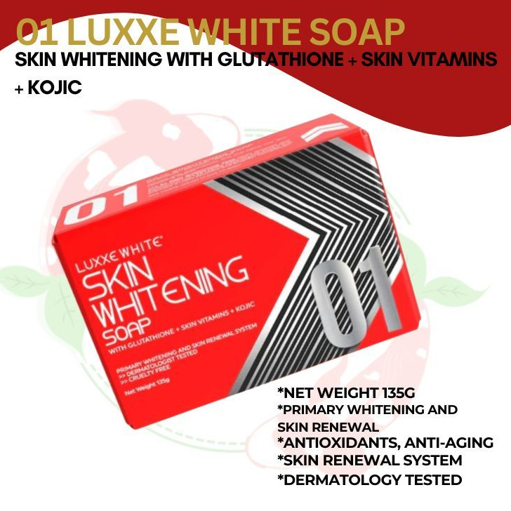 luxxe glutathione soap review NEW Authentic White Capsules & 01 Skin Whitening Set Front row Luxxe Skin Whitening