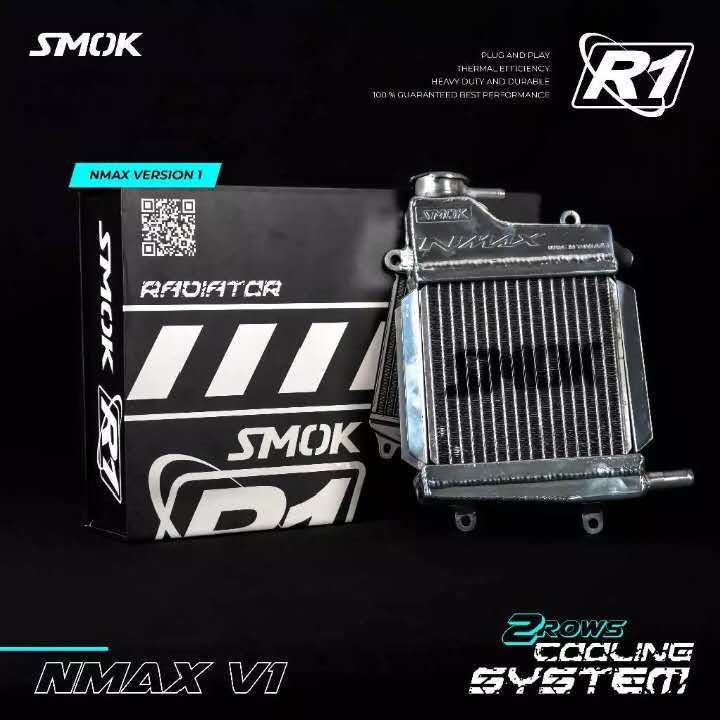 SMOK R1 RADIATOR 2 ROWS COOLING SYSTEM FOR NMAX V1 | Shopee Philippines