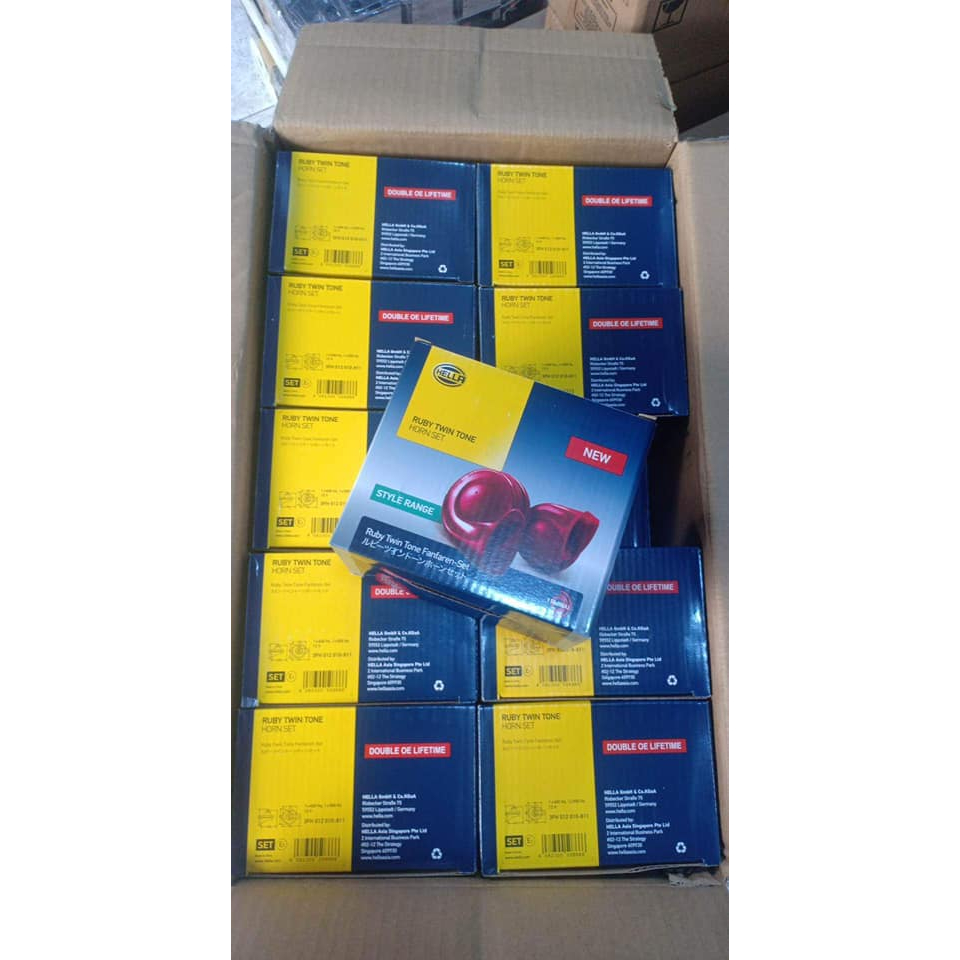 ORIGINAL HELLA RUBY TWIN TONE HORN (PROMO PRICE) | Shopee Philippines