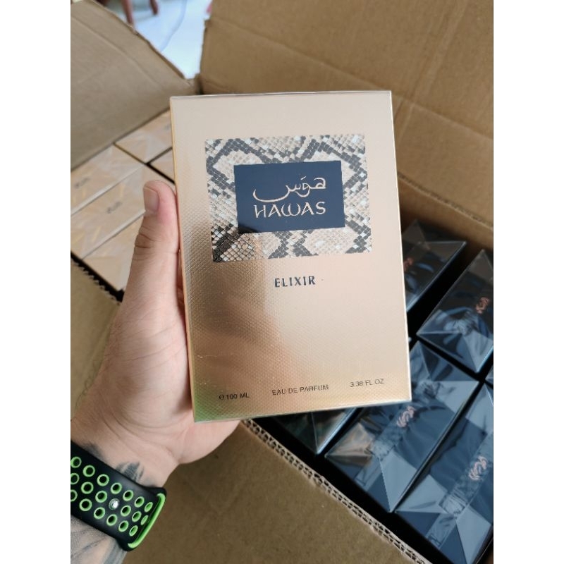 Hawas Elixir 100ml Edp | Shopee Philippines