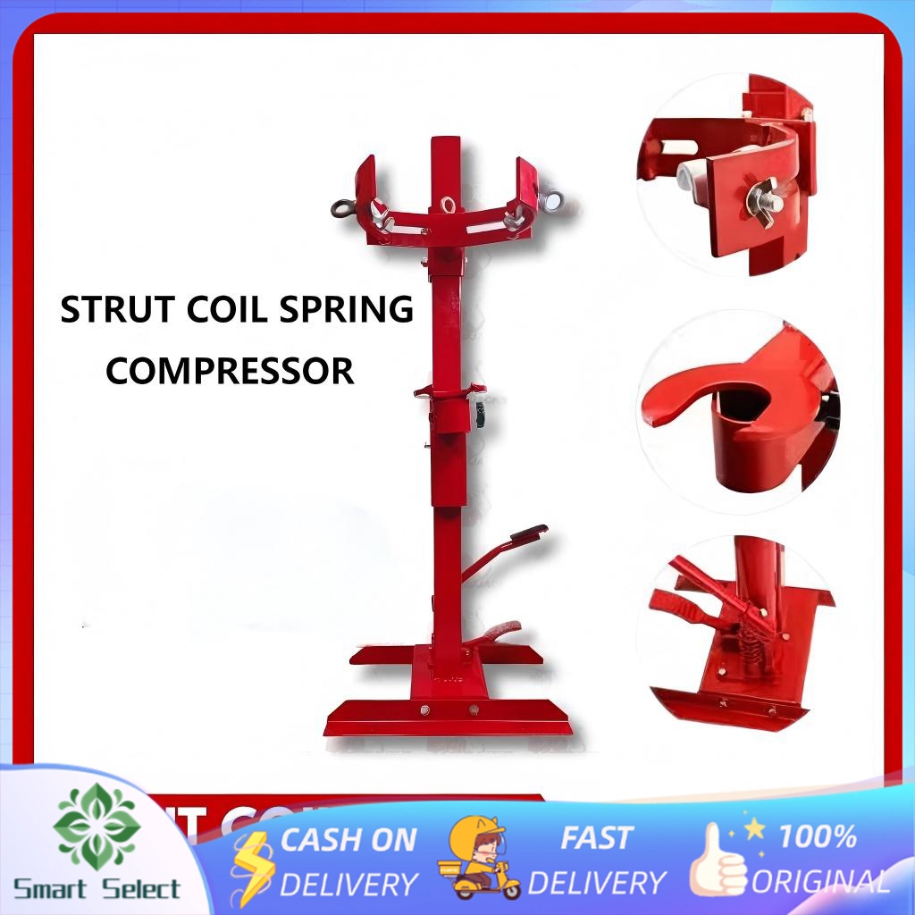 Big Red Strut Coil Spring Compressor Portable Hydraulic Coil Spring ...