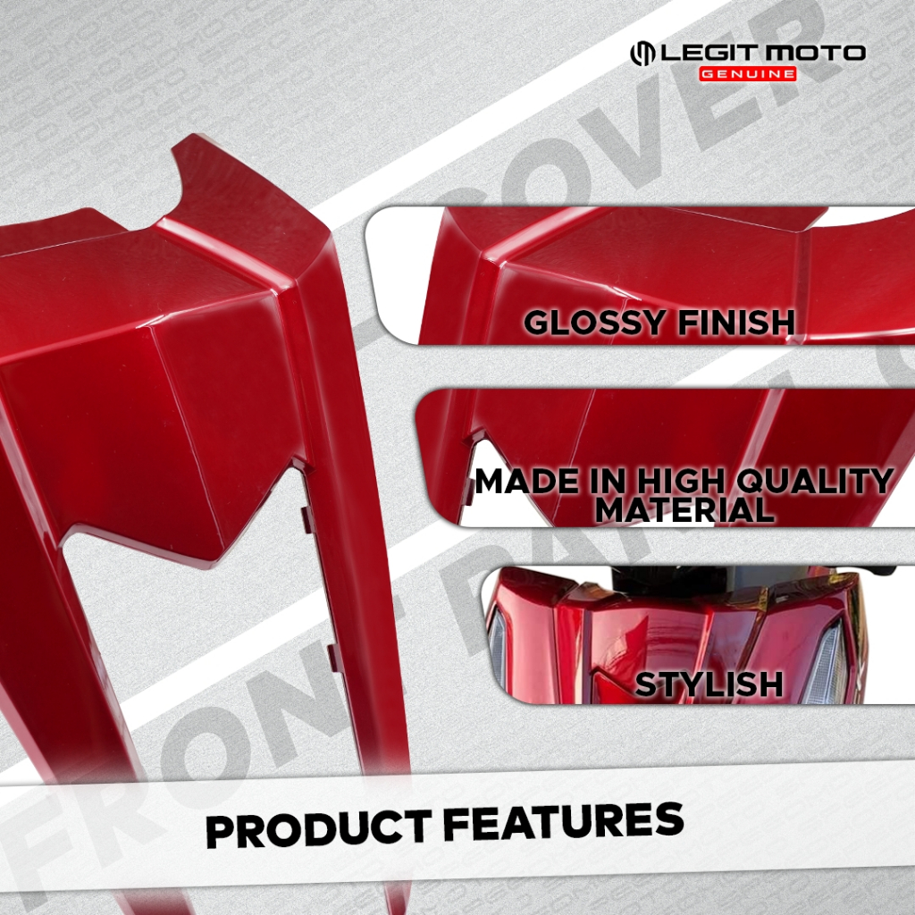 LEGITMOTO HONDA CLICK V3 FRONT PANEL COVER FRONT TOP COWLING COVER FOR ...
