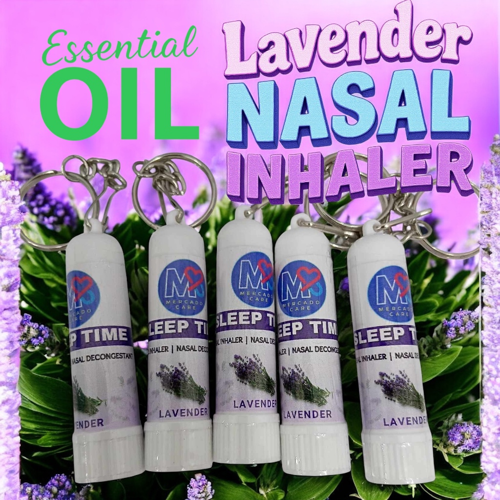 ESSENTIAL OIL INHALER LAVENDER SLEEP TIME | Shopee Philippines
