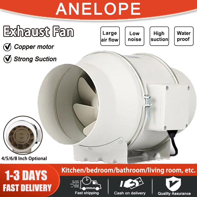 Power Exhaust Fan 4/ 5/ 6/ 8